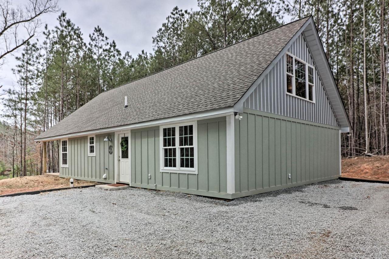 Peaceful Family Cabin On 10 Acres With Game Room! Heflin Eksteriør billede