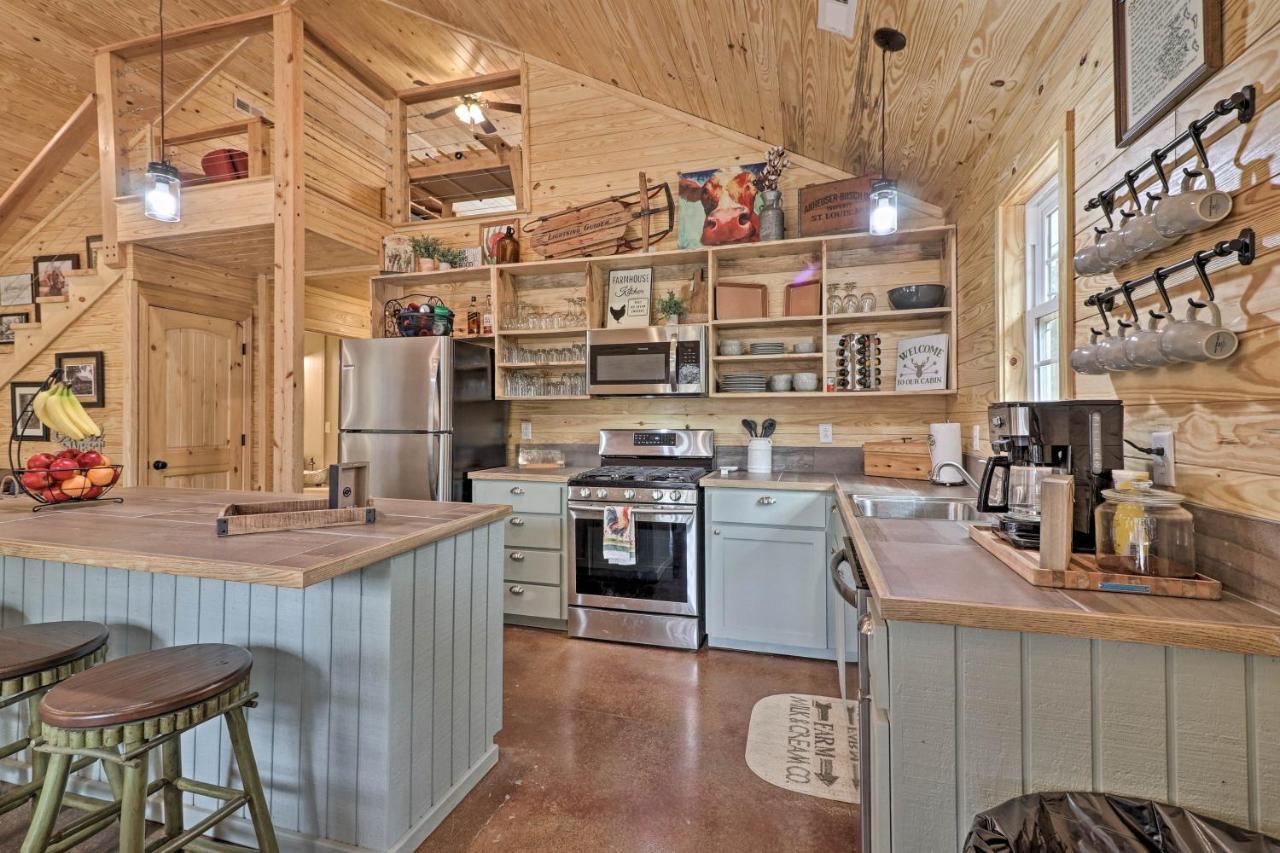 Peaceful Family Cabin On 10 Acres With Game Room! Heflin Eksteriør billede