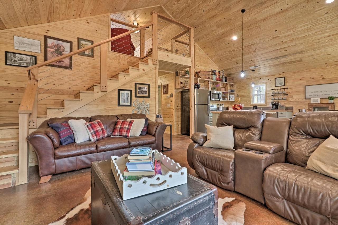 Peaceful Family Cabin On 10 Acres With Game Room! Heflin Eksteriør billede