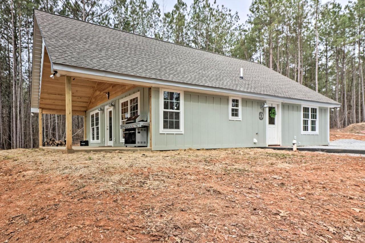 Peaceful Family Cabin On 10 Acres With Game Room! Heflin Eksteriør billede