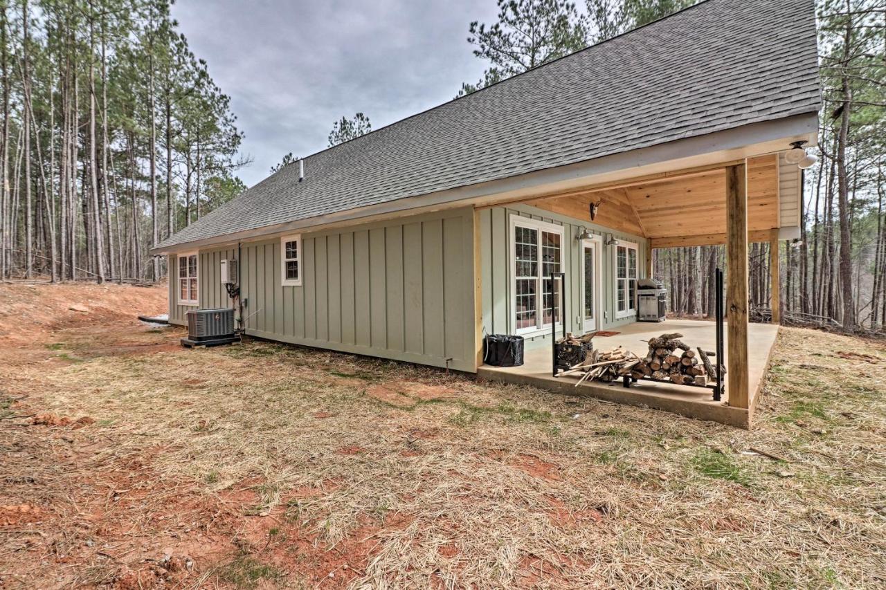 Peaceful Family Cabin On 10 Acres With Game Room! Heflin Eksteriør billede