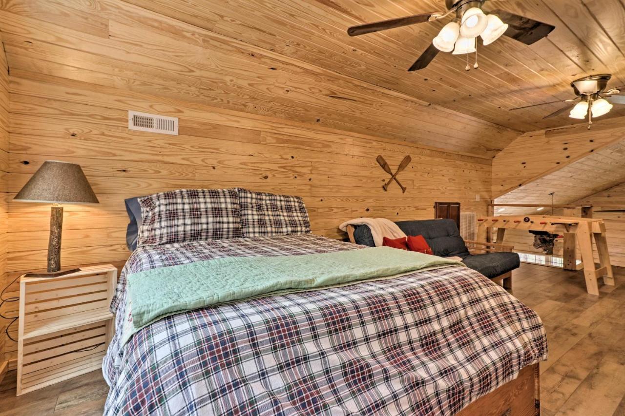 Peaceful Family Cabin On 10 Acres With Game Room! Heflin Eksteriør billede